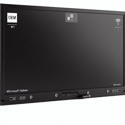 Built-in Speakers Black Or OEM Interactive Digital Blackboard with Wi-Fi Connectivity